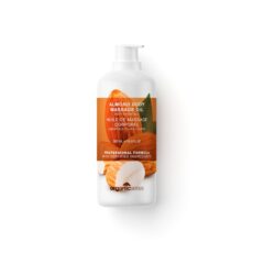 almond body massage oil by organic series