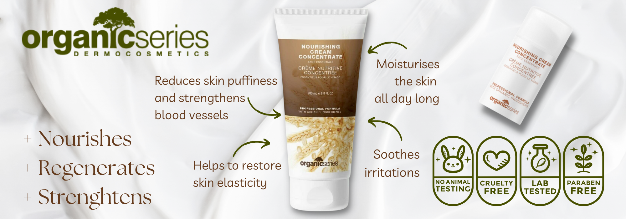 nourishing cream concentrate by organic series