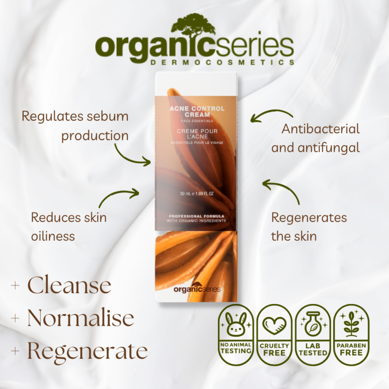 organic acne cream by organic series