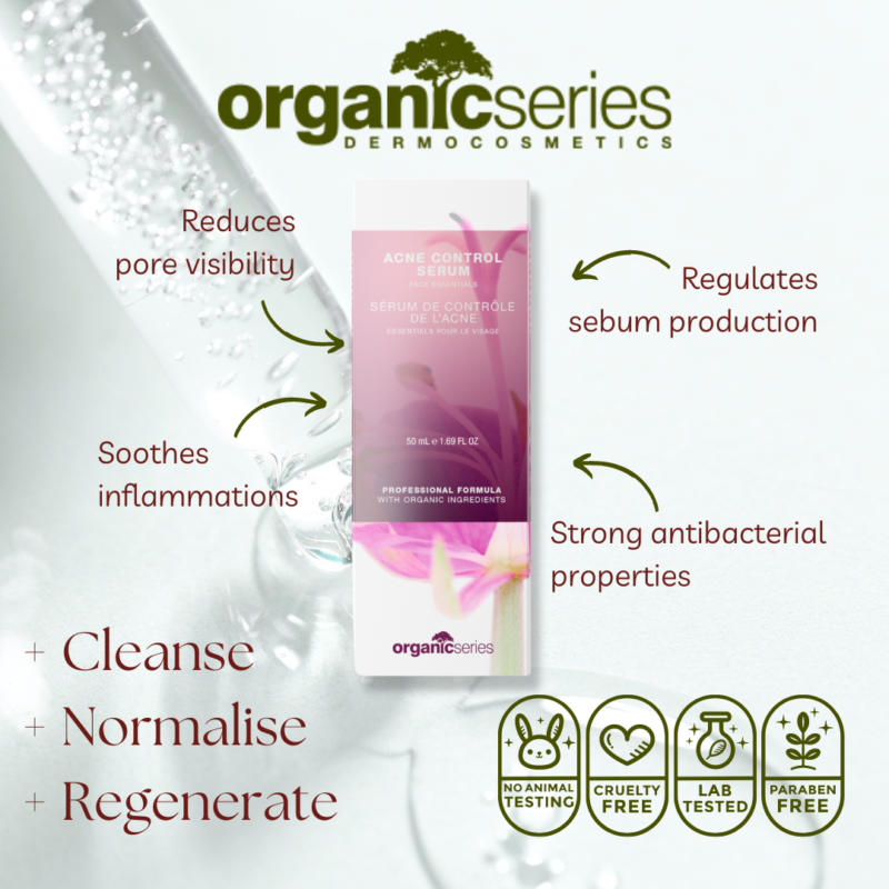 organic acne serum by organic series