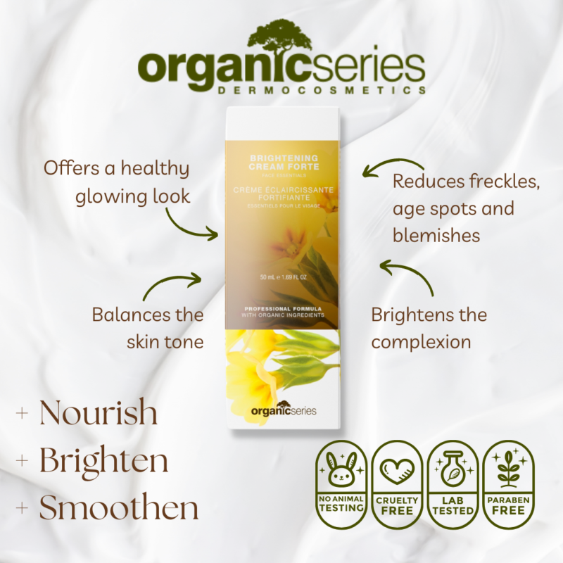 brightening cream forte by organic series