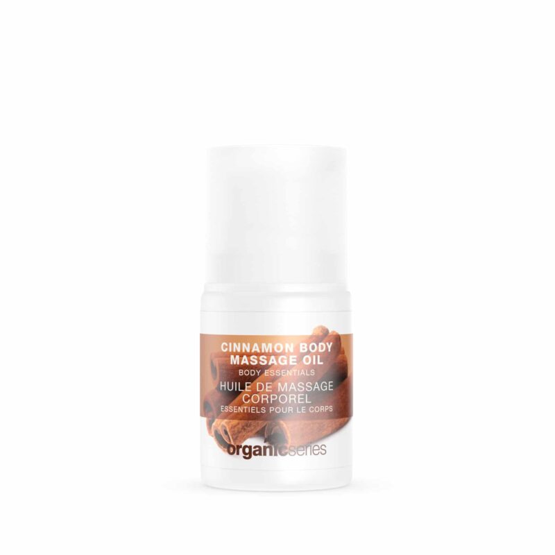 cinnamon body massage oil by organic series