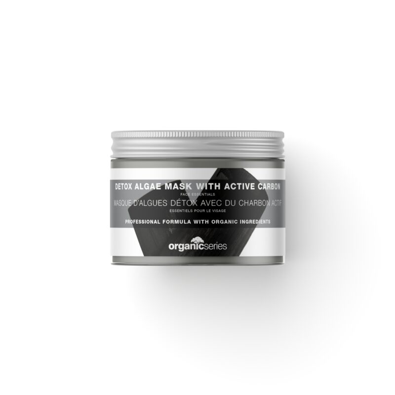 detox face mask by organic series detox algae mask with active carbon