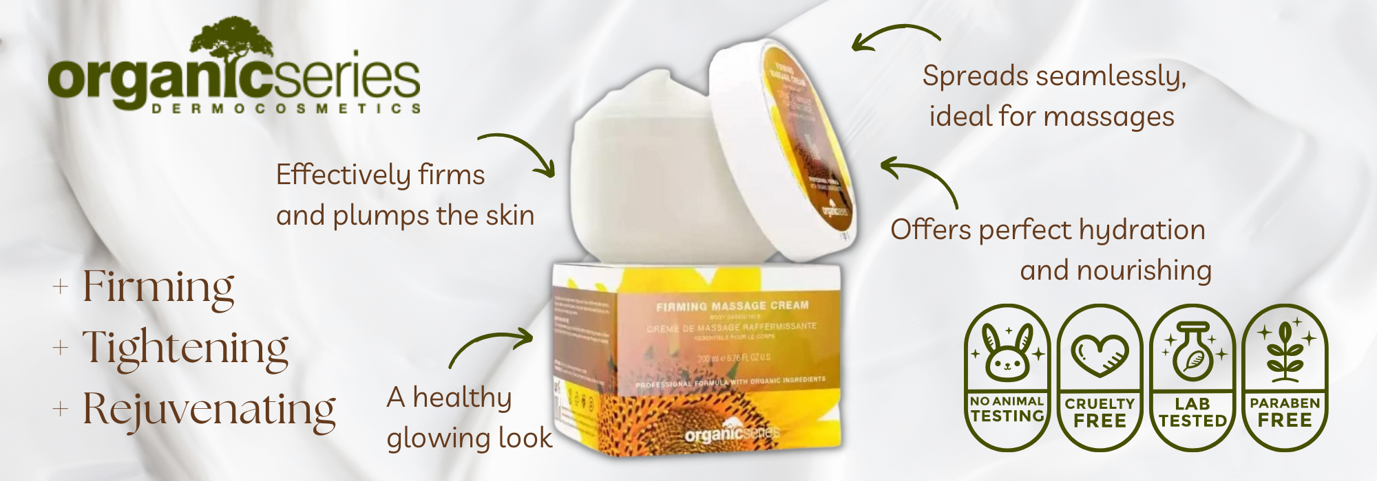 firming body cream by organic series