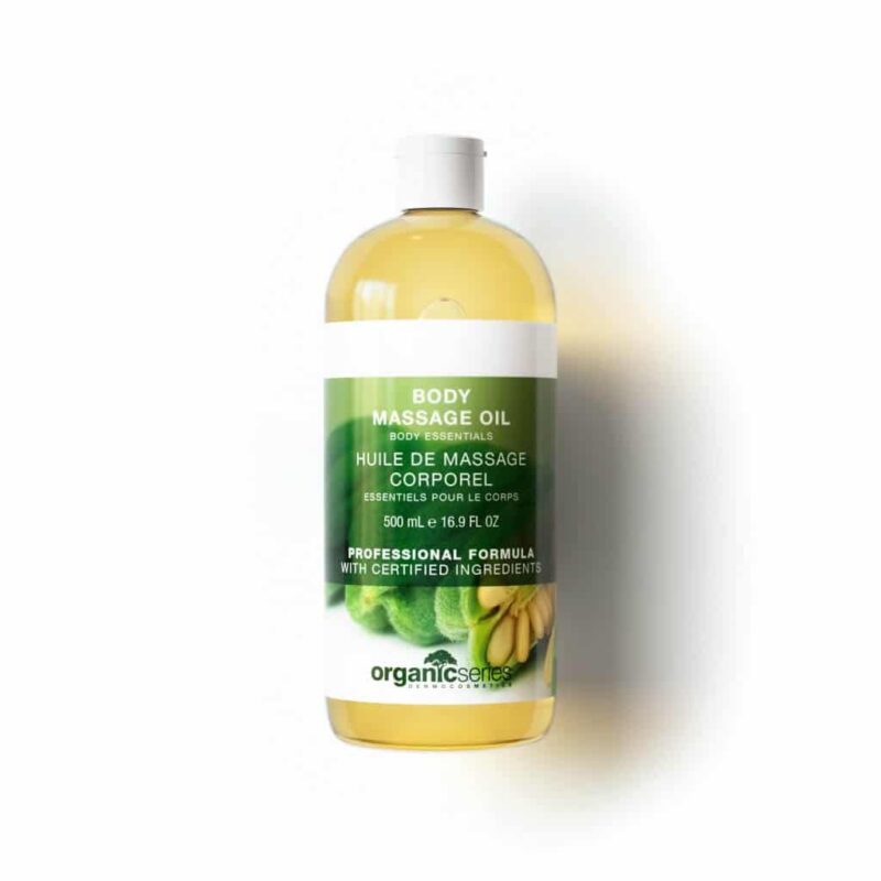 natural body massage oil by organic series