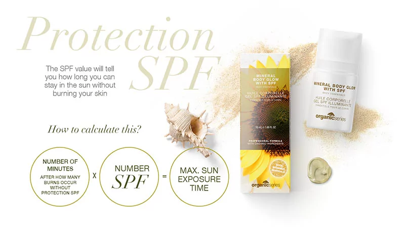 sun protection skin care by organic series