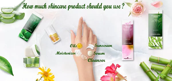 Organic Skincare Product in quantity t