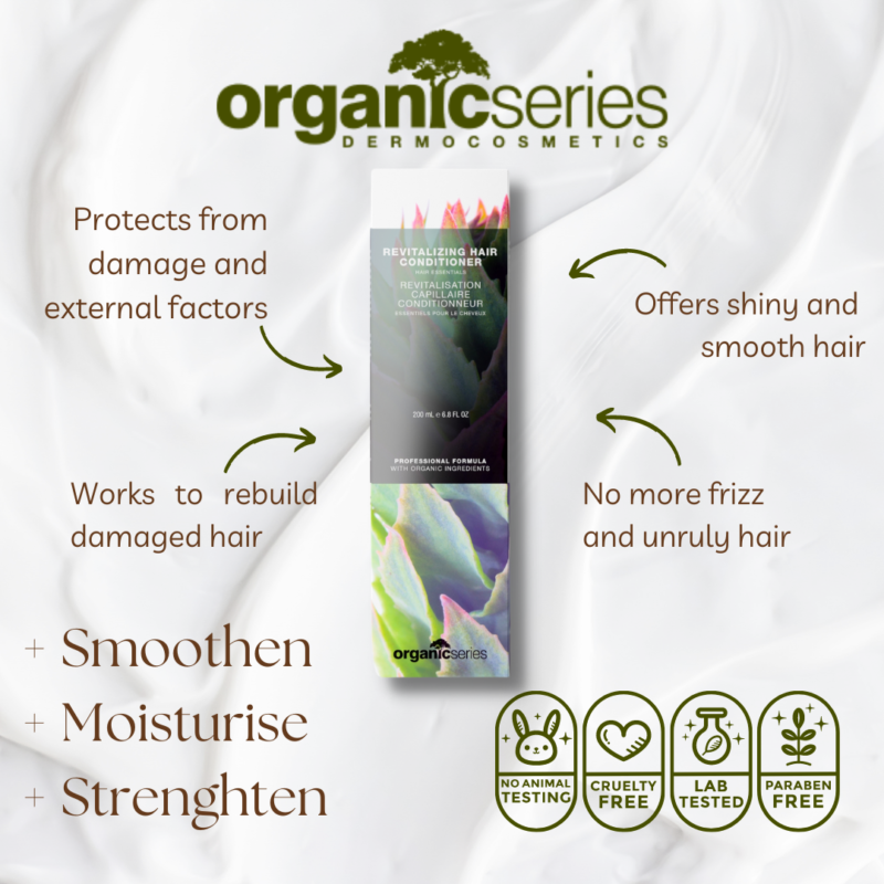 revitalising organic hair conditioner by organic series