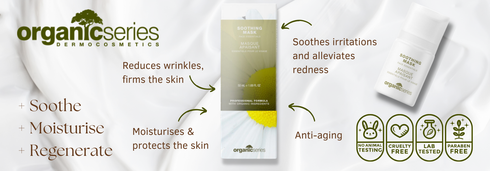 soothing mask by organic series