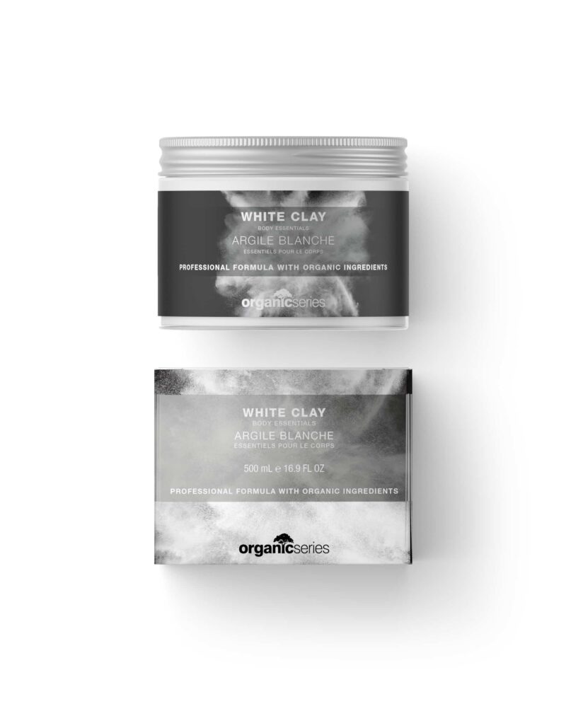 white clay masque by organic series