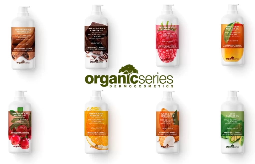 Organic Series Massage Oil Series