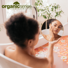 organic face wash at organic series